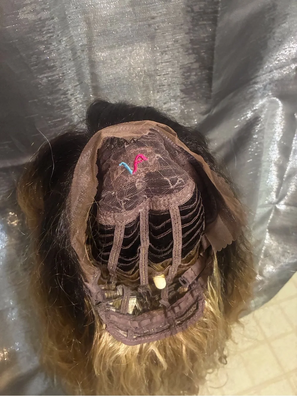 Natural Wave Brown Ombre Women’s Wig - Unbranded